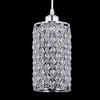 Modern Crystal Pendant Lighting Hanging Pendant Lighting Fixture Adjusta...