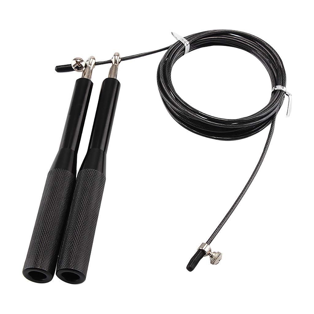 Speed Jump Rope - Blazing Fast Jumping Ropes - Endurance Workout For Boxing, mma, Martial Arts Or Just Staying Fit + Free Skipping Training Included - Adjustable For Men, Women And Children