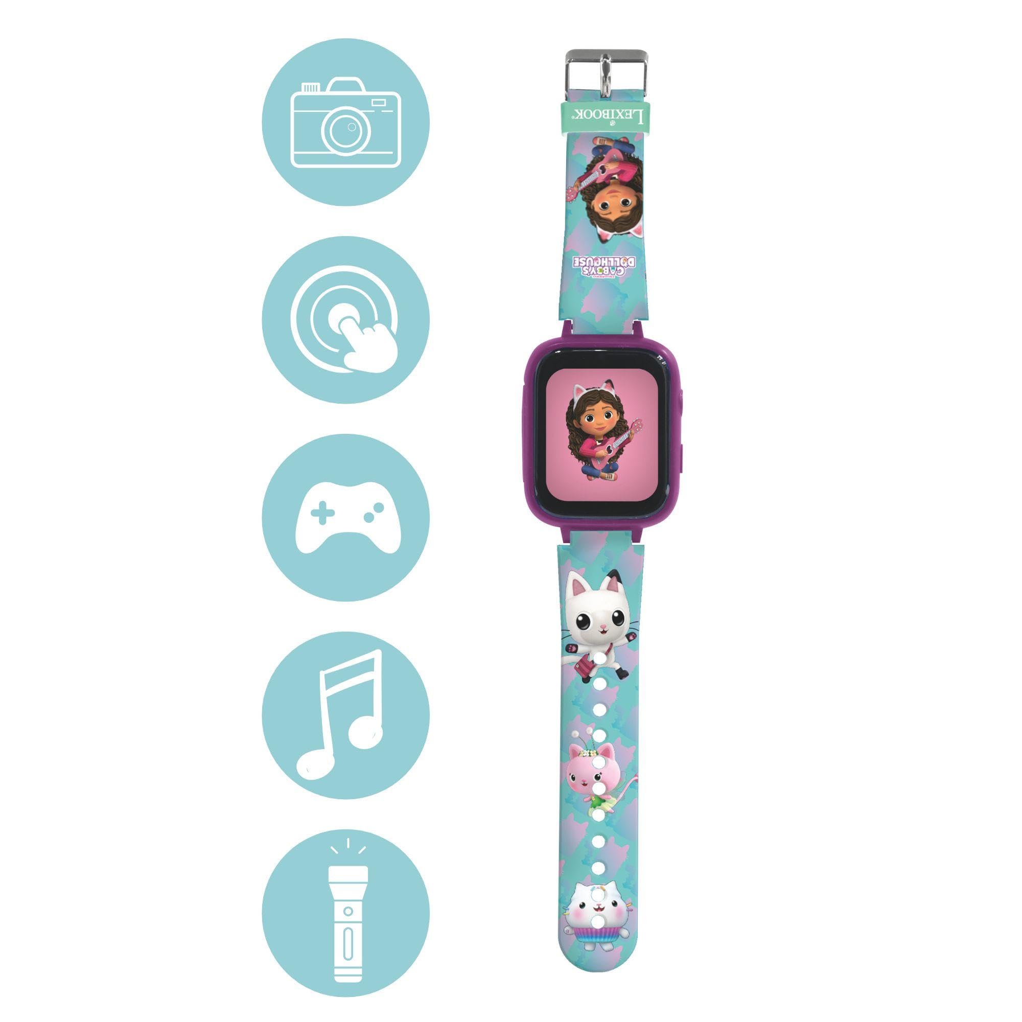 LEXIBOOK, Gabby's Dollhouse, Selfie camera watch, HD touch screen, 720p camera, MP3 player, Built-in speaker, Dictaphone - Image 2
