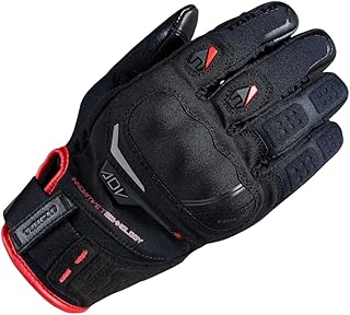 TAICHI RS Drymaster Compass Riding Gloves Black Red Motorcycle Gear Waterproof Breathable Touchscreen Compatible Adventure Price In India