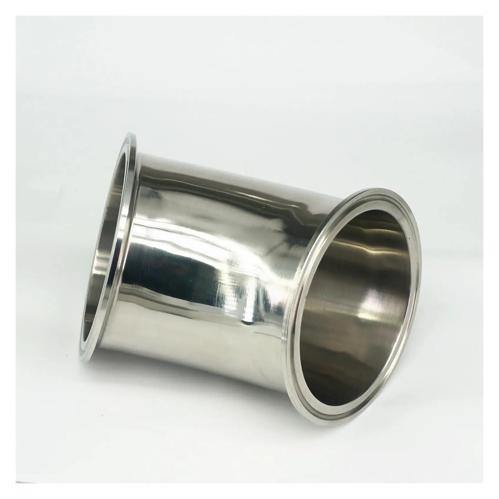 Czmdkexm One Color Fit Tube O.d 102Mm Tri Clamp 4" 304 Stainless Steel 45 Degree Elbow Ferrule Pipe Fitting