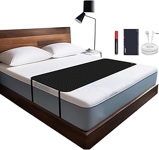 Grounding Mat for Bed, Earth Connected Conductive Grounding Mattress Pad for Better Sleep, Reduce Stress, Improve Health