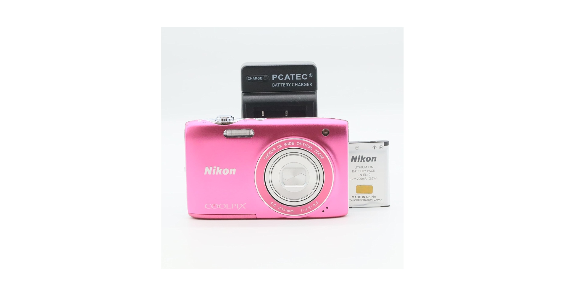 Nikon【COOLPIX S3100】ピンク 新品バッテリー付き Amazon.com : Nikon COOLPIX S3100 14 MP Digital Camera with