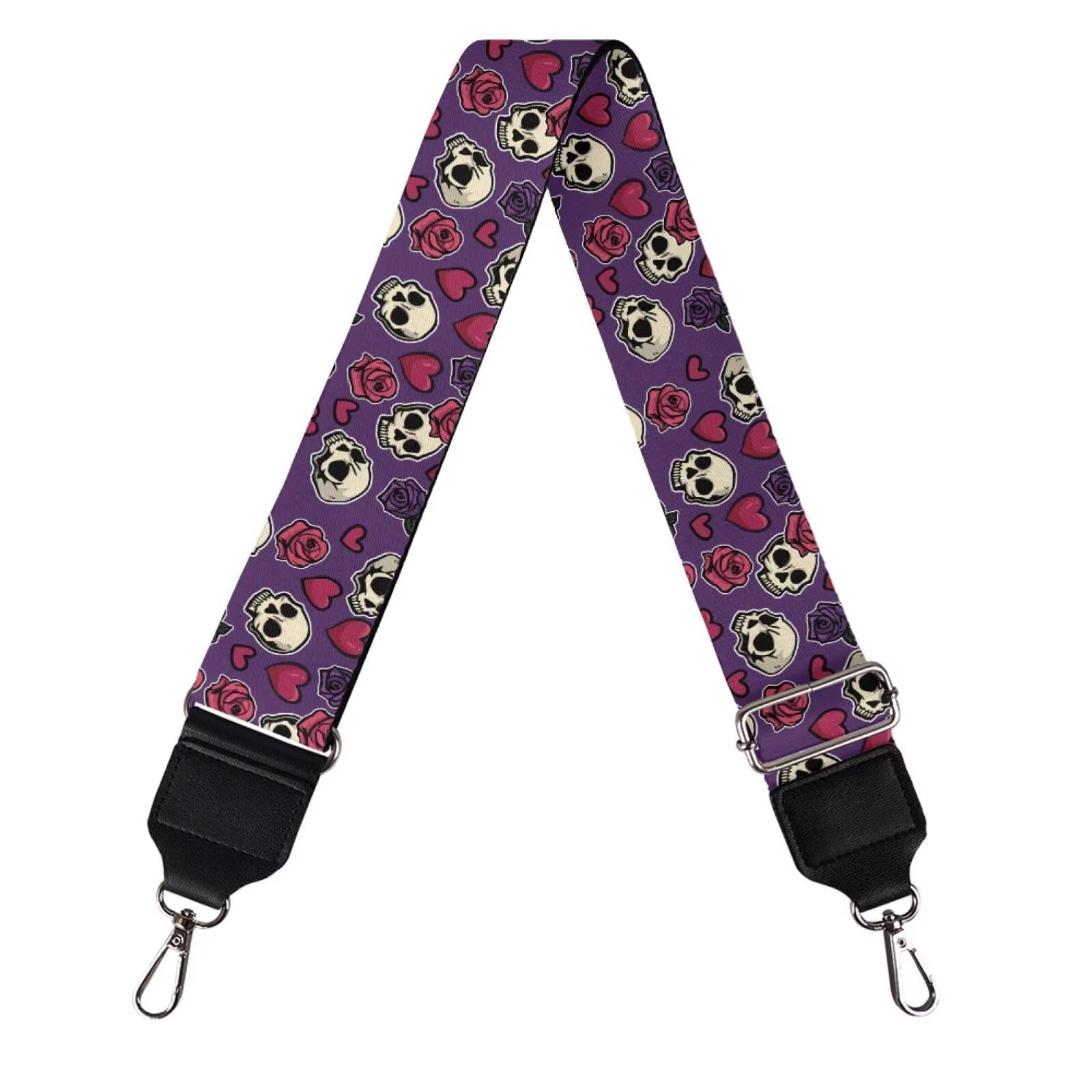 Xoenoiee Print Purse Strap Replacement Crossbody for Women Men Adjustable Wide Strap for Purses Shoulder Canvas Bag
