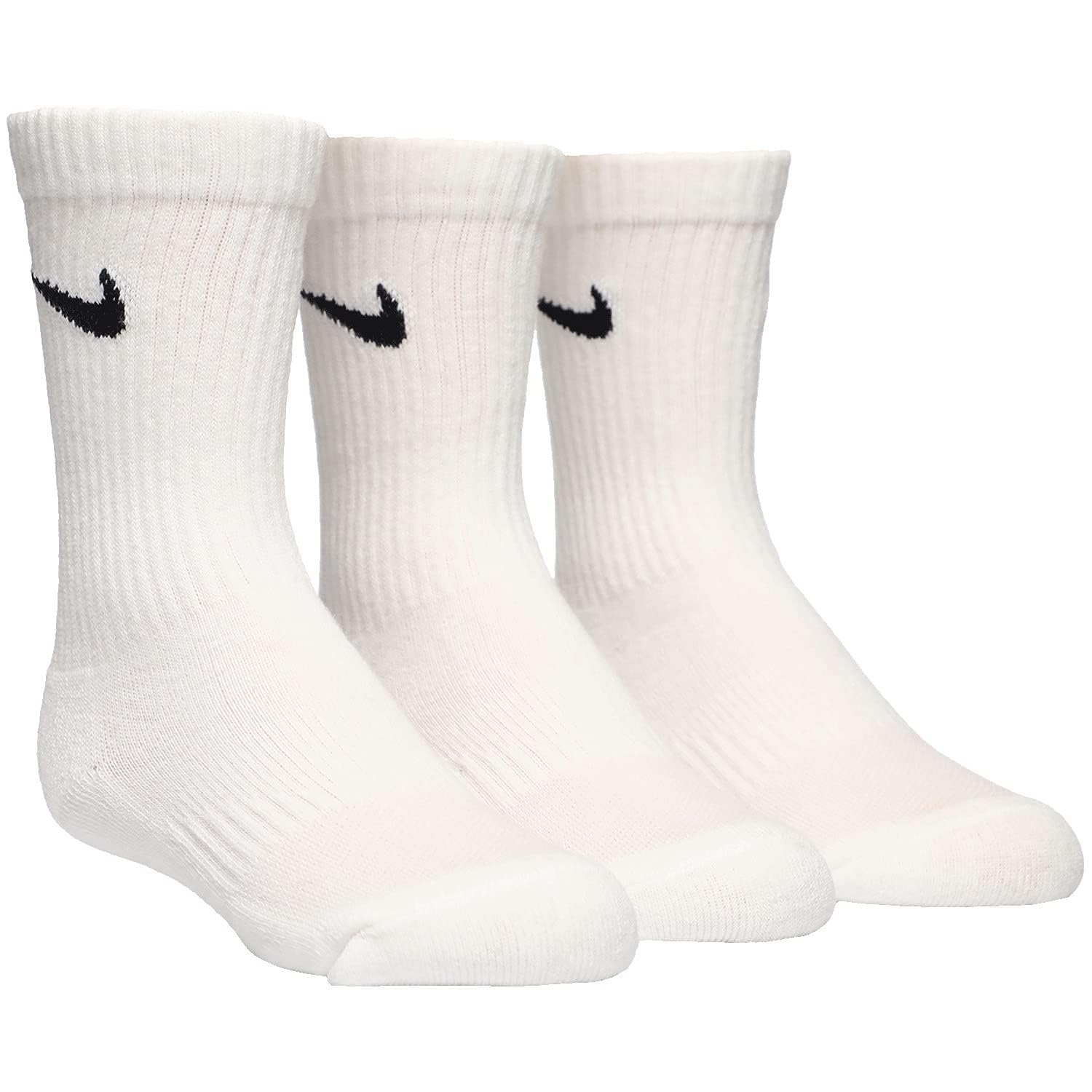 NIKE Unisex Kids Performance Basic 3 Pairs Eu 27-35 SOCKS, White