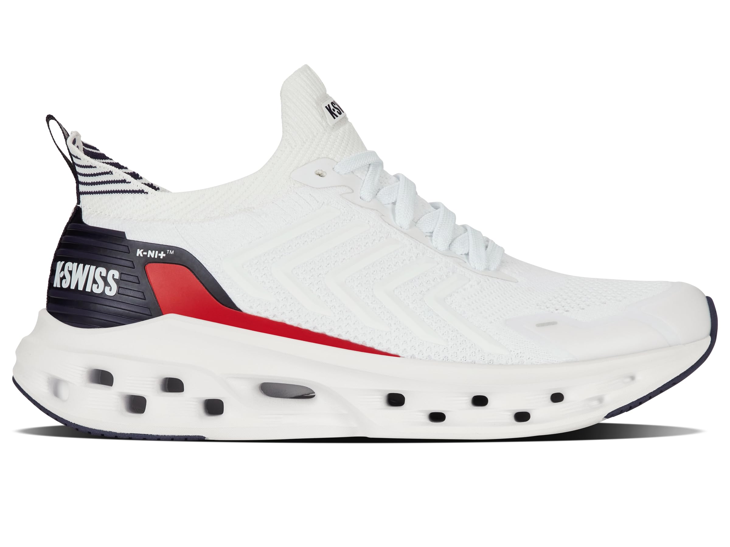 Kswiss Men's Impulse Trainer,White/Navy/Red,40EU