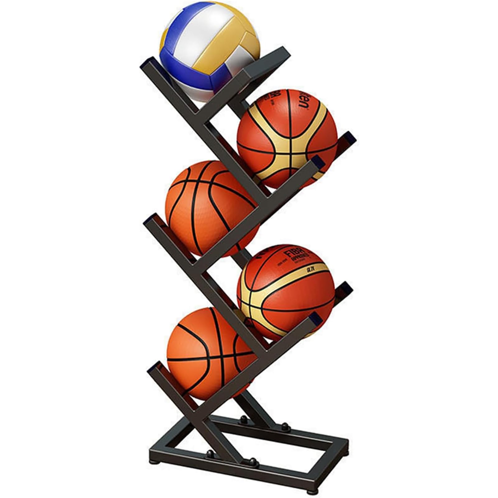 Support de support de basket-ball autoportant contre le désordre