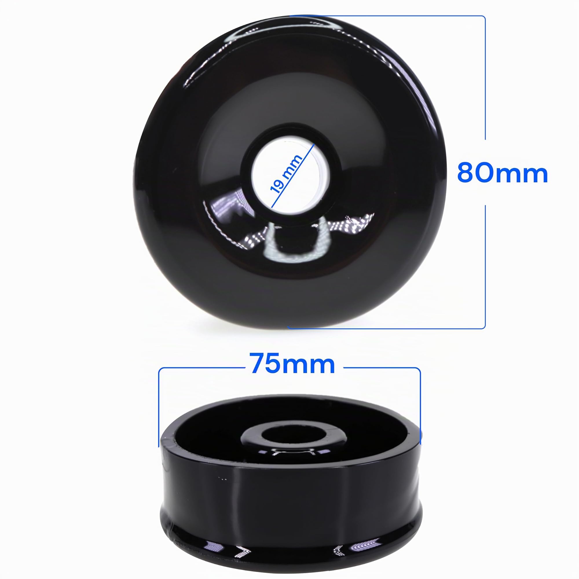 Joint pompe pénis manchon de remplacement 7.5x3.3cm Ø6.5cm TPE noir manchette universelle pour pompe à pénis homme accessoire pompe agrandisseur pénis embout confortable étanche durable FOPS P02-5