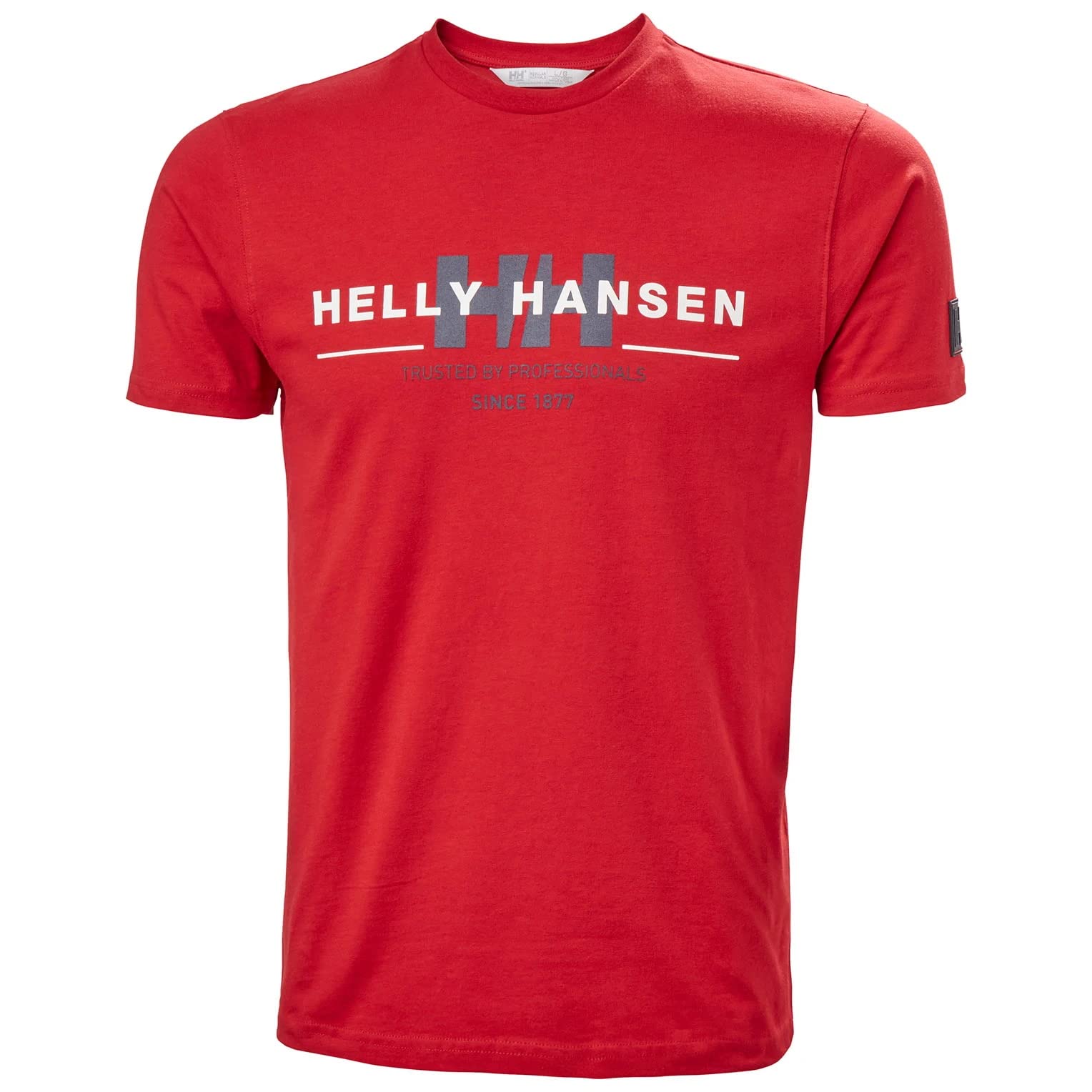 Helly Hansen Men's Graphic T-Shirt, red, XS