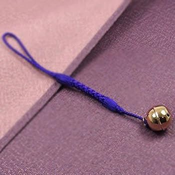 Amazon.co.jp: 開運お守り根付K18金鈴大すず携帯ストラップ