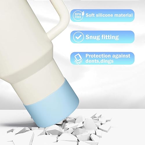 Miniatura 6 de 2 fundas protectoras de vaso para Stanley Quencher Adventure de 40 onzas y Stanley IceFlow de 20 onzas 30 onzas y compatible con botella de agua