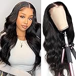 Hedy Body Wave Lace Front Glueless Wigs Human Hair Pre Plucked Pre Cut HD Lace No Glue 10A Lace Closure Human Hair Wigs for Women with Natural Hairline Natural Color 180% Density 22 inch