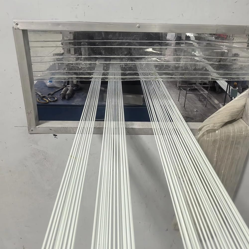 Varillas de fibra de vidrio sólidas, 500mm de longitud, 0,8-10mm de diámetro, varillas de aislamiento blancas for manualidades, cometas, tiendas de campaña, 10 Uds.(9.0x500mm)