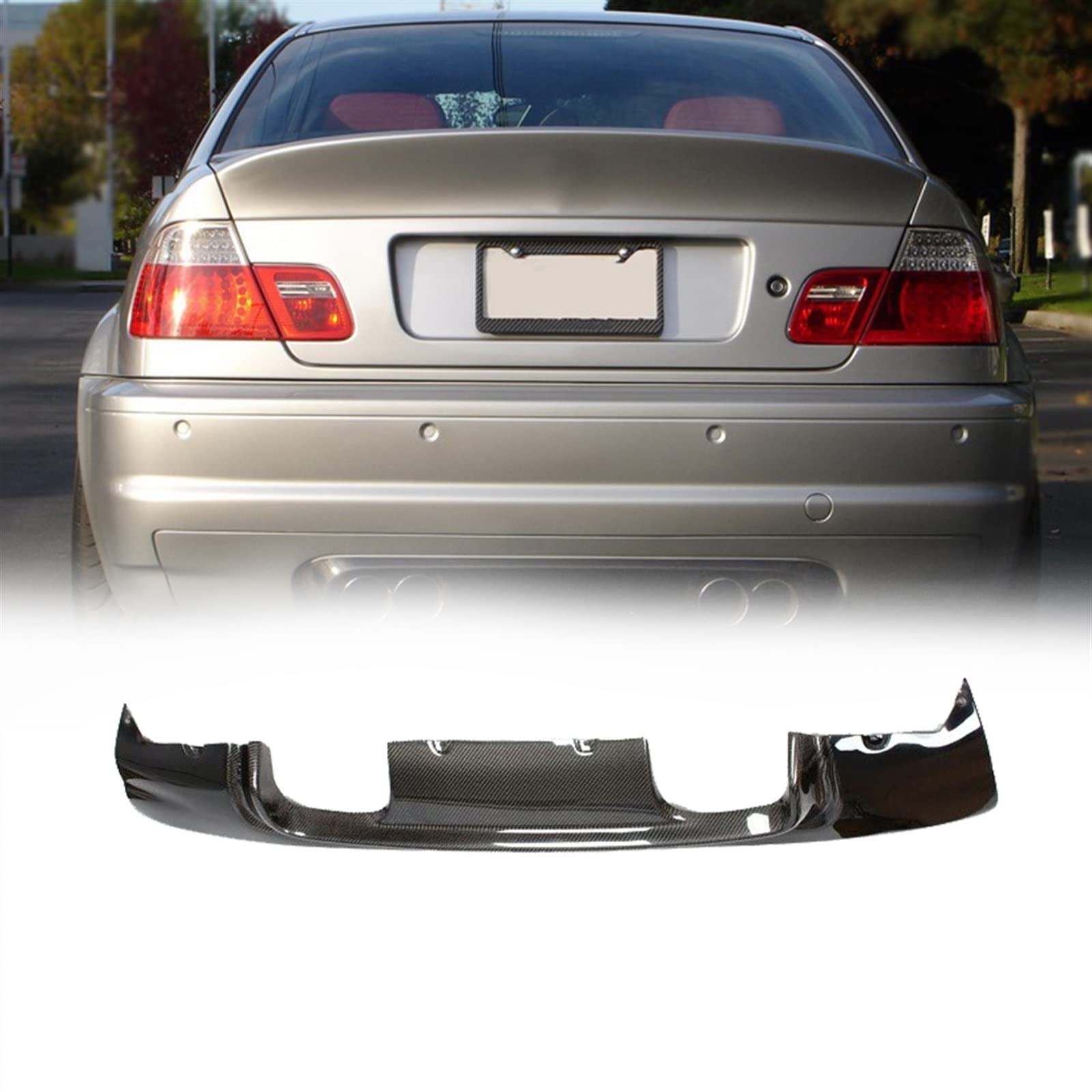 Diffuseur arrière BMW E46 M3 Coupé pour rassemblements auto - 8