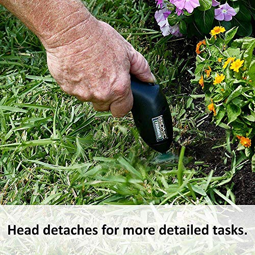 BDWN Cordless Electric Strimmer Handheld Grass Lawn Mower Lightweight Telescopic Cutters Grass Cutters Hedge Trimmers for Lawn Care Home Garden DIY Tools, 15 cm Cutting Width (S)