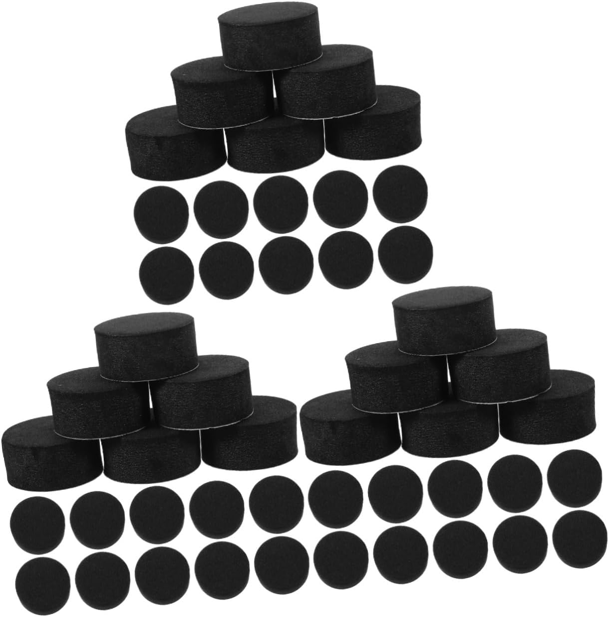 300pcs Flowerpot Riser Pads Round Tea Tray Non-Skid Feet for Plant Pots Drainage and Prevent Stains and Lightweight for Use