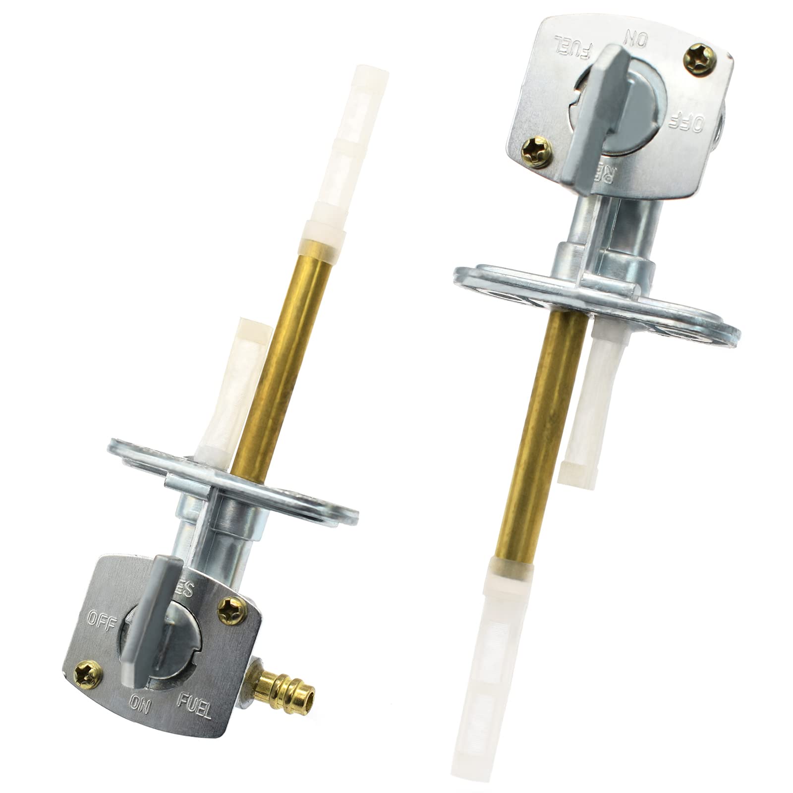 Válvula de válvula de depósito de combustible para Yamaha ATV YFM400 YFM450 Kodiak 400 Kodiak 450 Grizzly 400 YFM400 GYFM450 5GH-24500-10-00 1NS-F4524-00-00, pieza de válvula de interruptor