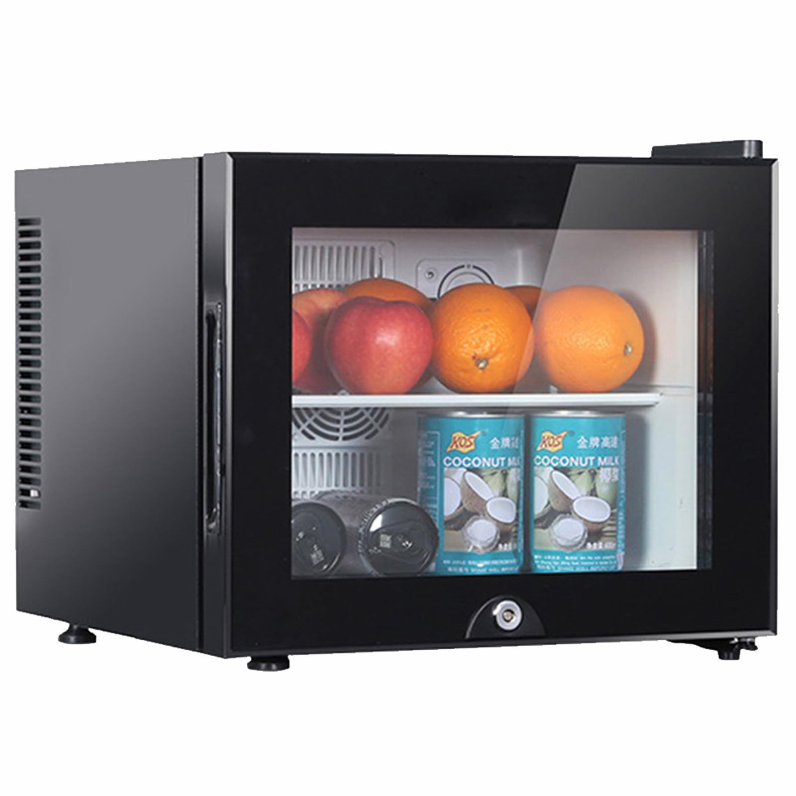 DPQYJPP Tabletop Mini Cooler | 20L/30L/40L Upright Single-Door Cooler 20L
