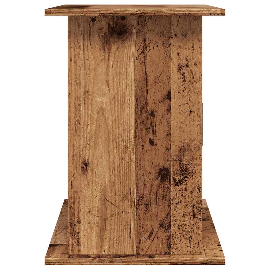 vidaXL Support pour Aquarium Vieux Bois 101x41x58 cm Bois d'ingénierie Armoire pour Aquarium