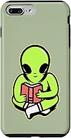 Vista 19 de iPhone 15 Pro Max Alien Reading A Book Case