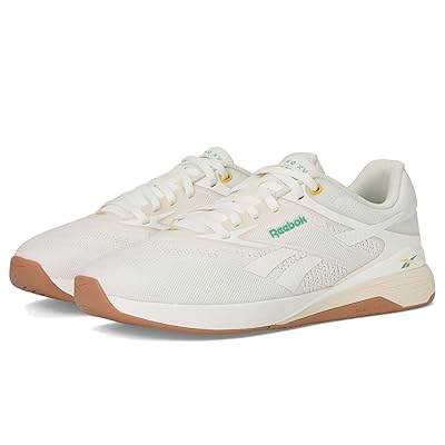 Reebok Nano X5 Athletic Shoes Chalk/Alabaster/Upgrade Green