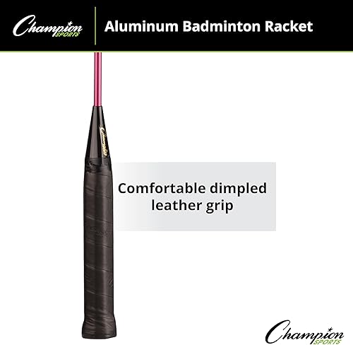 Miniatura 6 de Champion SportsChampion Sports Aluminum Double Shaft Badminton Racket