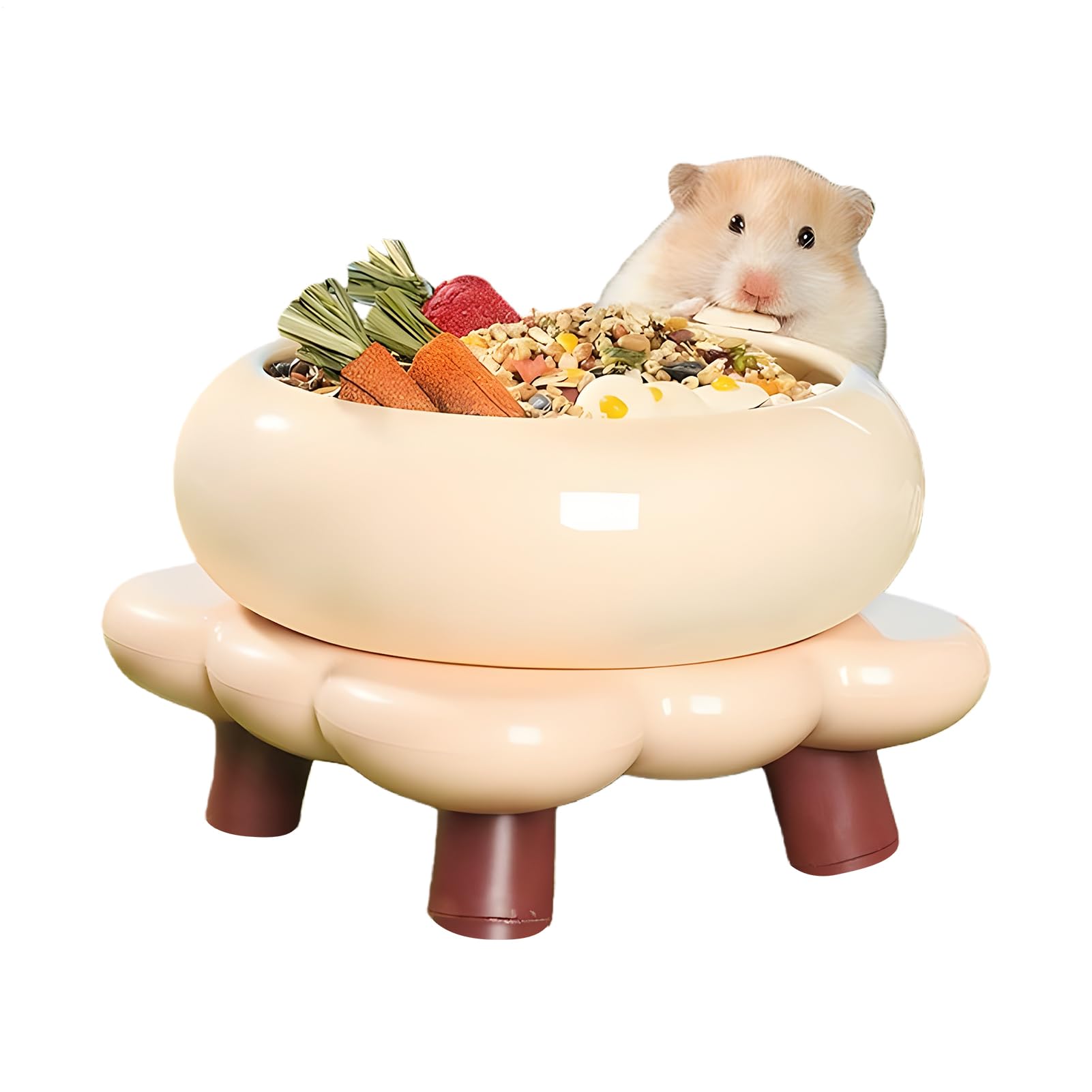 Per Alimentazione Per Criceti Contenitore Per Bagno Per Animali Domestici | In Ceramica Per Piccoli Animali Per Gerbilli Topi Degus Furetti Scoiattoli