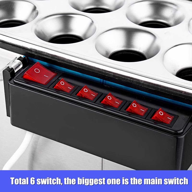 Macchina elettrica per uova e salsicce, macchina automatica per la colazione per omelette e involtini di uova, strumento di cottura rapido per pasti facili