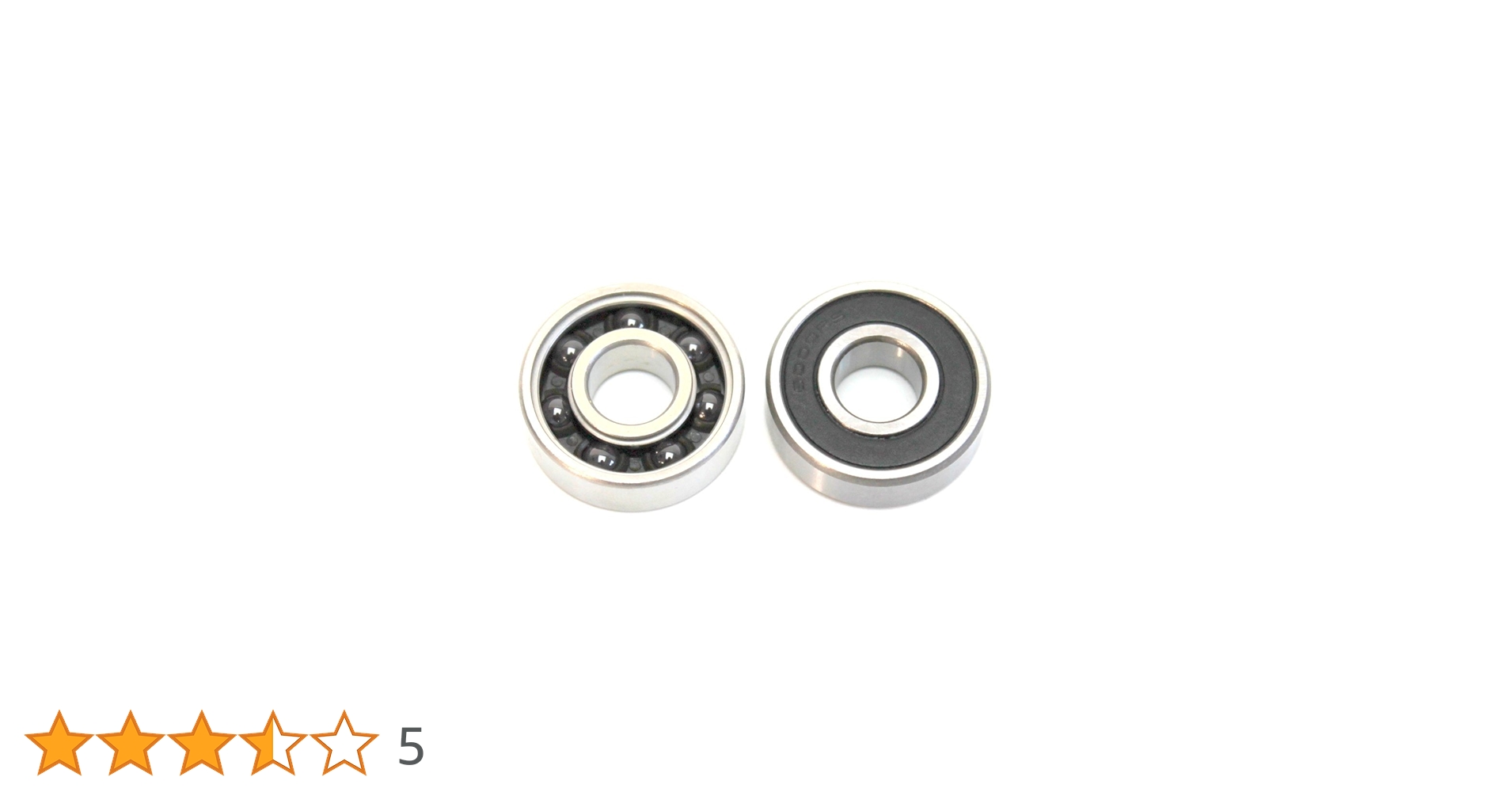 ベアリングボール 直径4.46mm 赤いキャップ付き 15519 HG 丸穴ボールベアリング （4個）#mini4wd #ミニ四駆