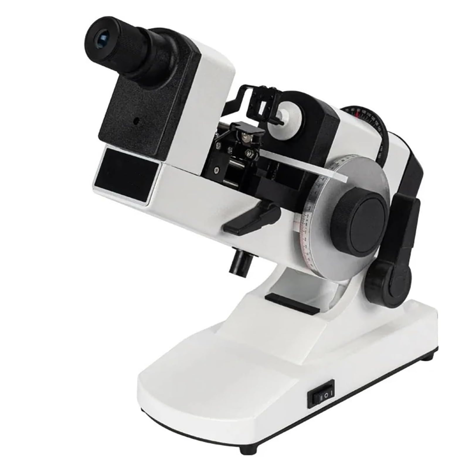 JXYQ Manual Lensometer Focimeter, Accurate Readings for Optical Shops, Professional Use, ±20D External Reading, Essential Tool for Opticians
