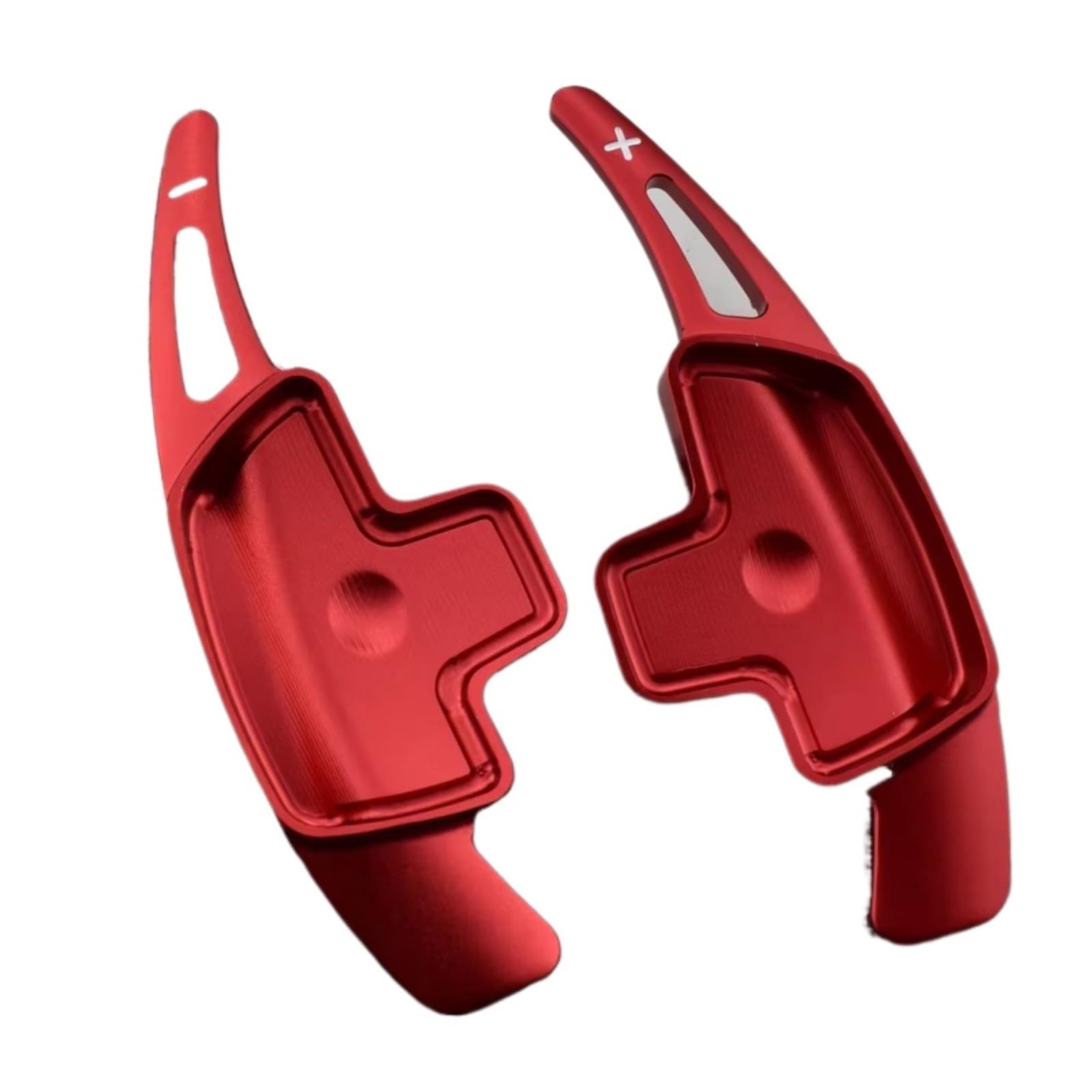 XINWELZ Car Shift Paddles Compatible with Benz for A-Class for W176 for B-Class for W246 for C-Class for W205 2015-2017 Car Steering Wheel Paddle Shifter(Red)