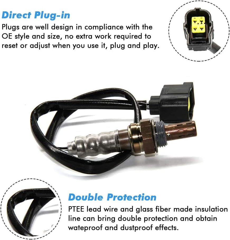 15510 Oxygen Sensor Compatible with Jeep Mercedes Benz Chrysler Dodge Volkswagen Mitsubishi OE Fitment 15510 Upstream Downstream : Automotive