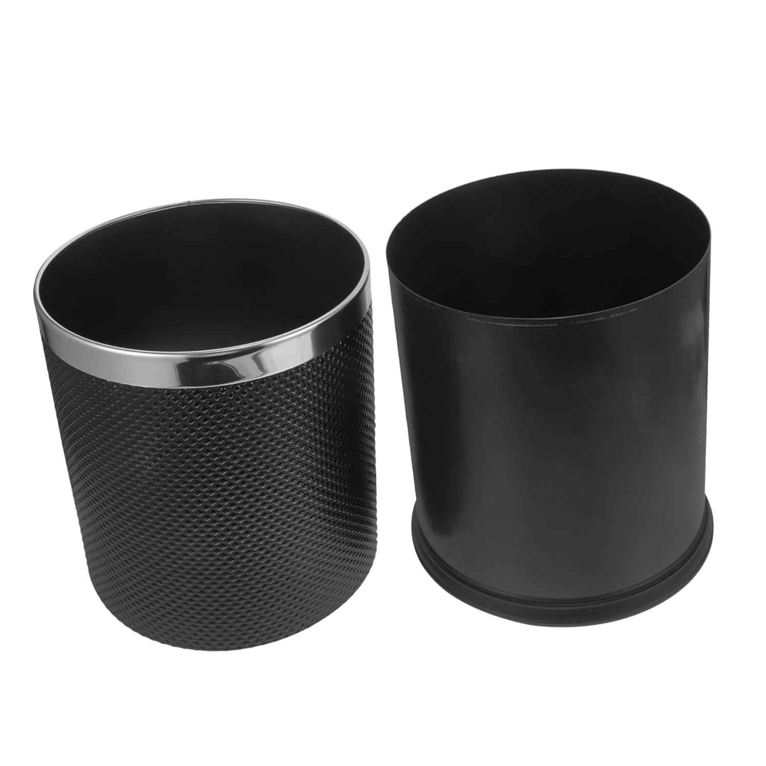 Reusable Plastic Trash Can Large Capacity Kitchen Garbage Container Modern Design for Bathroom Home Odor-Sealing Press Versatile Bin for Office Dorm