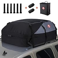 Sailnovo Borsa Per Tetto Auto Impermeabile 580L, Box Tetto Auto Pieghevole 1000D Con