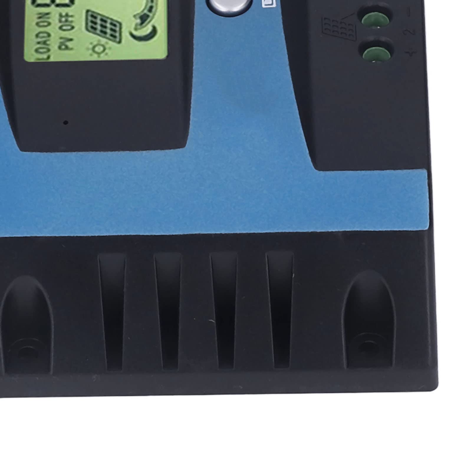 Contrôleur de charge solaire MPPT 80 A 12 V 24 V Régulateur intelligent de panneau photovoltaïque en alliage d'aluminium avec écran LCD numérique en temps réel pour système (90a)