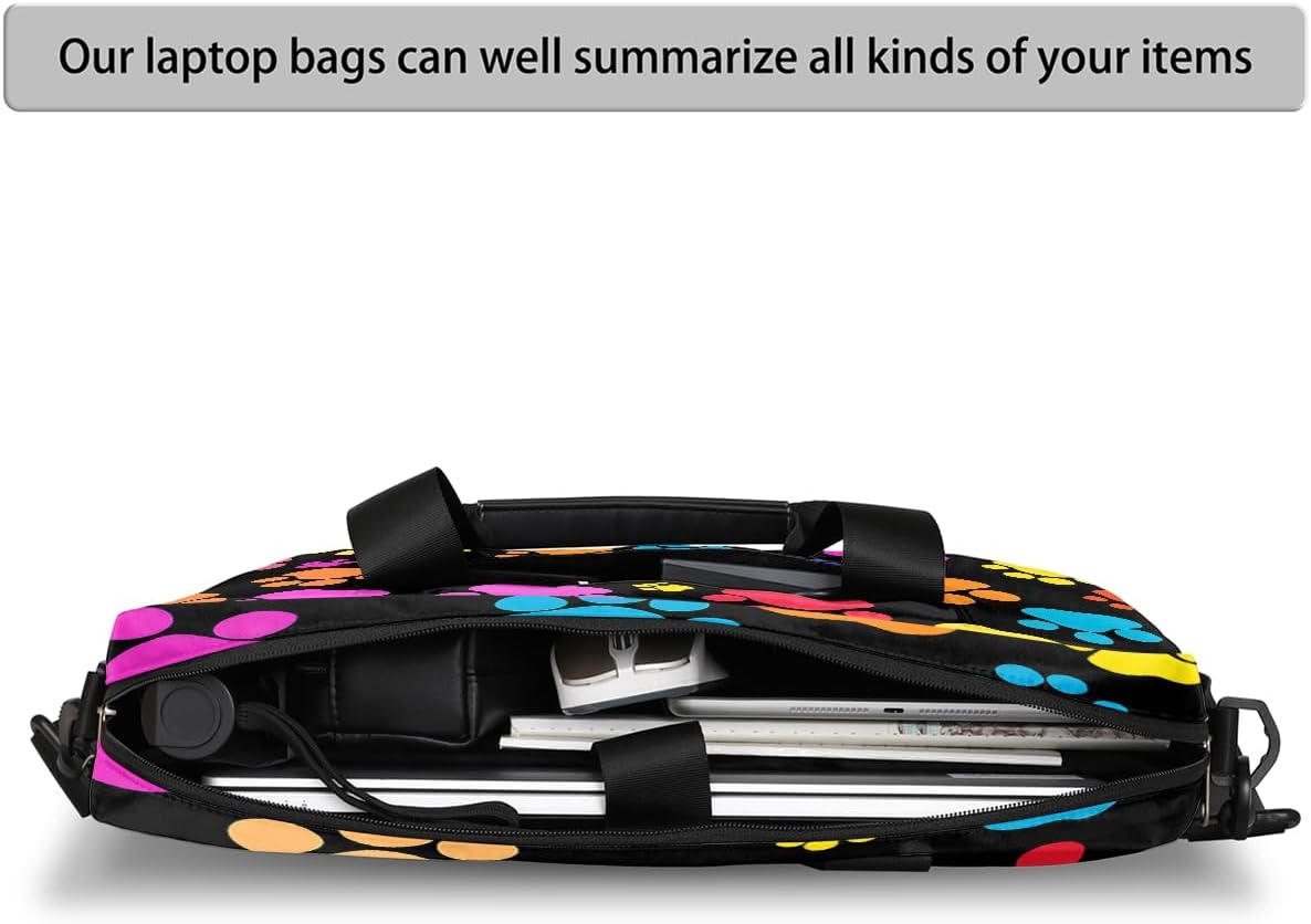 Laptop Shoulder Bag Portable Laptop Sleeve Case for 14/15.6/16in Notebook Computer Messenger Bag Women Men Briefcase