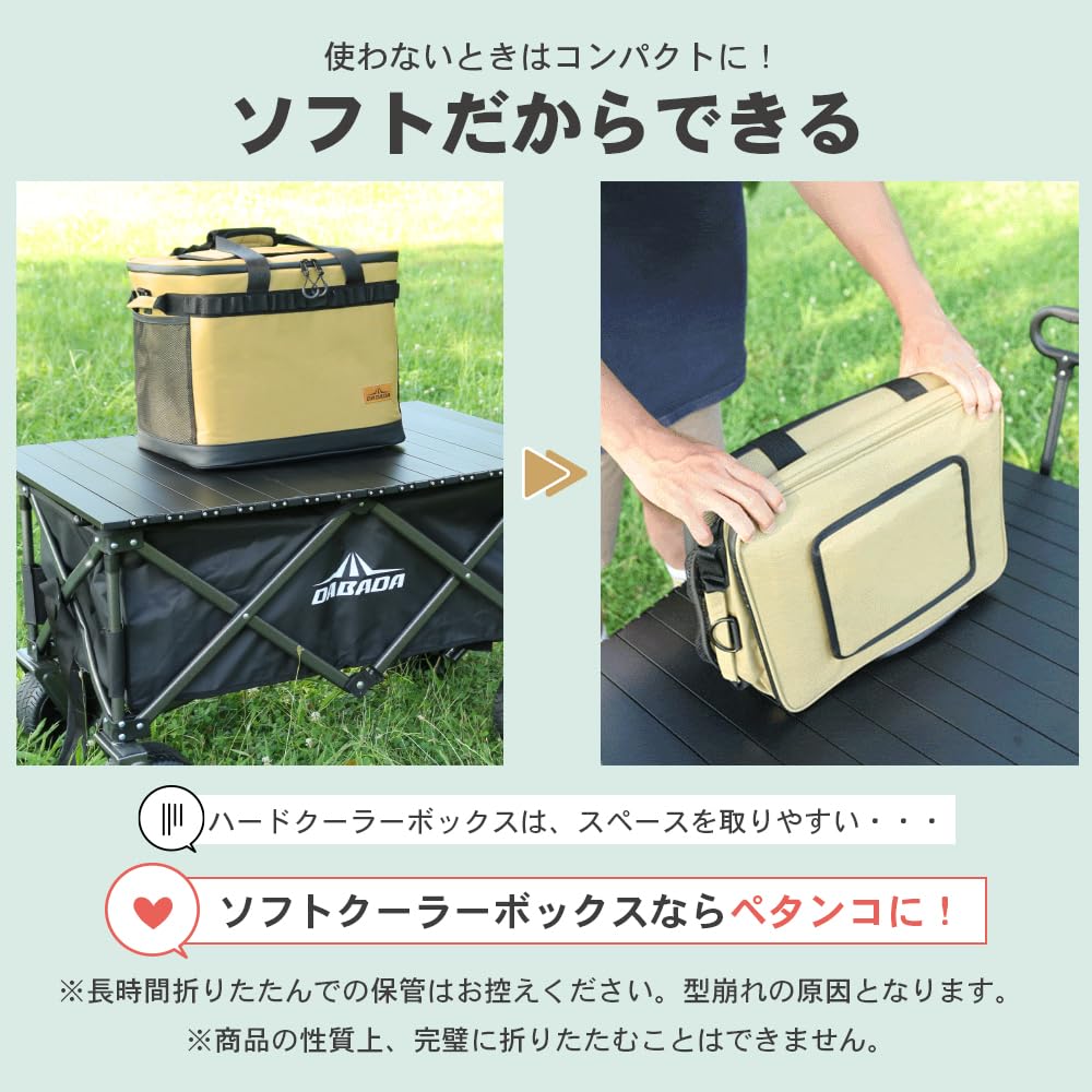 キャディバッグ型クーラーボックス、パターマット付 ルコックスポルティフ ゴルフ le coq sportif golf キャディバッグ型