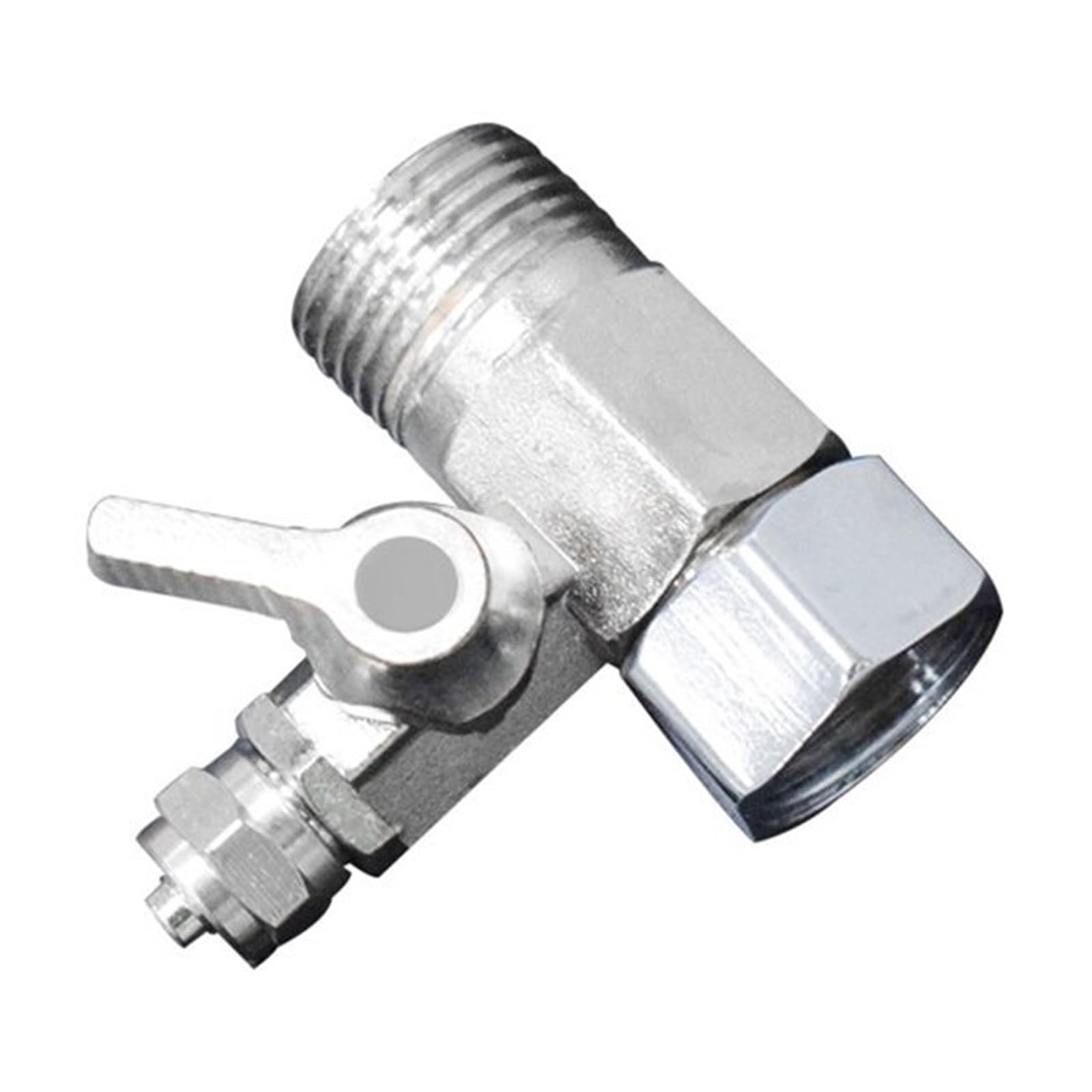 Purificateur d'eau domestique : adaptateur en T 1/2'' vers 1/4'' zinc