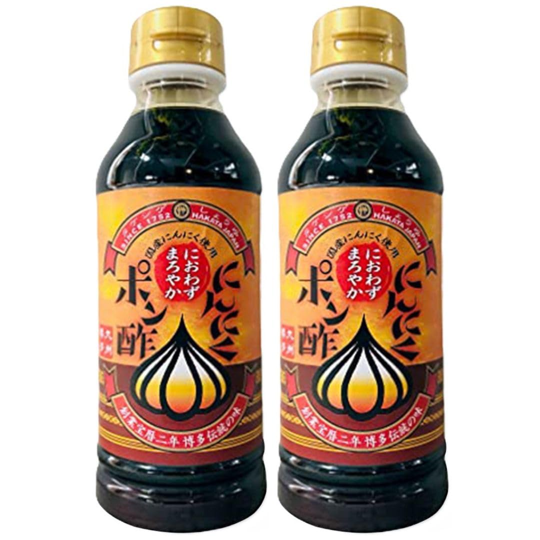 Amazon.co.jp: タケシゲ ぽん酢 にんにくポン酢 300ml×2本 国産