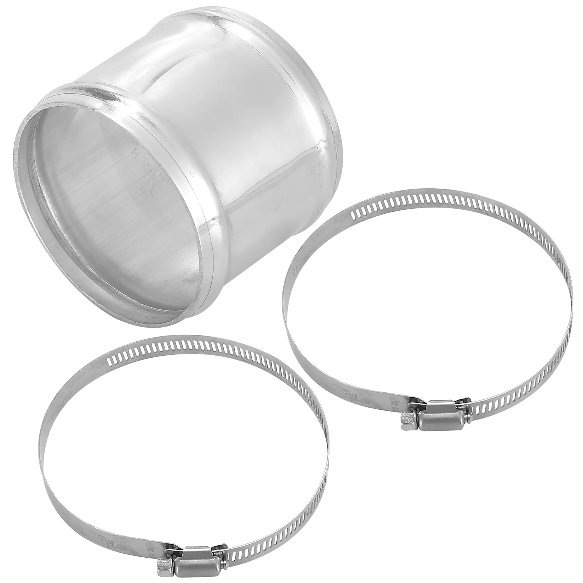 Tuyau en alliage d'aluminium 89 mm raccord droit intercooler avec colliers de serrage