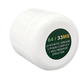 AEROSHELL 64 / 33MS Moly Synthetic MIL-SPEC Barrel Nut Thread Grease, 2 oz Jar