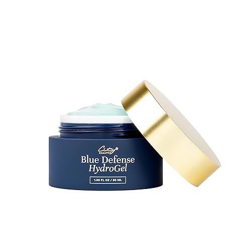 Miniatura 8 de City Beauty Blue Defense HydroGel - Gel hidratante facial - Fórmula hidratante con ácido hialurónico - Solución para manchas oscuras y arrugas -