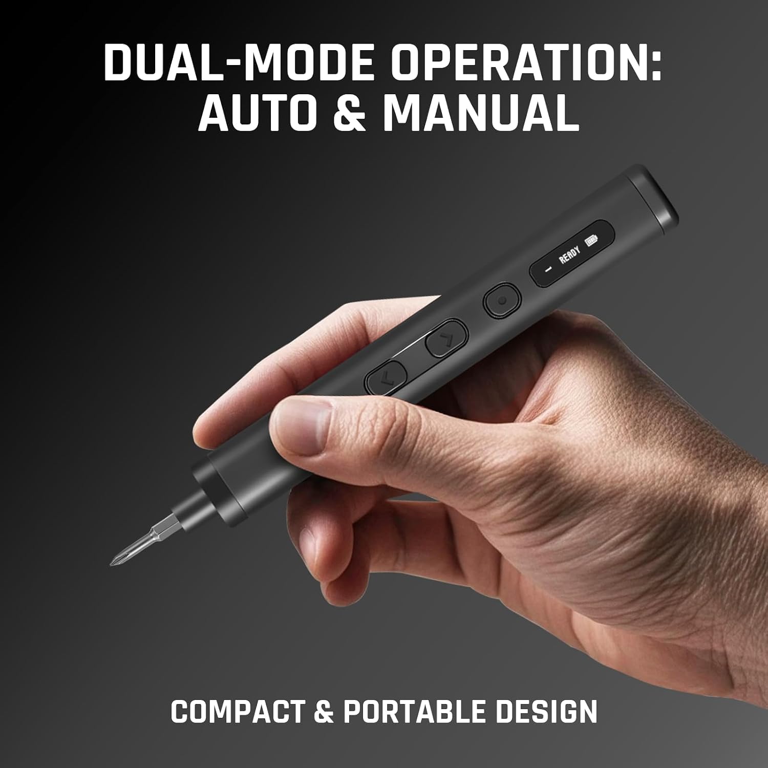 GRENPRO Destornillador eléctrico inalámbrico de precisión 78 en 1, con pantalla LED | 5 modos de torsión ajustables para reparación de teléfono, cámara, PC, drones y dispositivos electrónicos