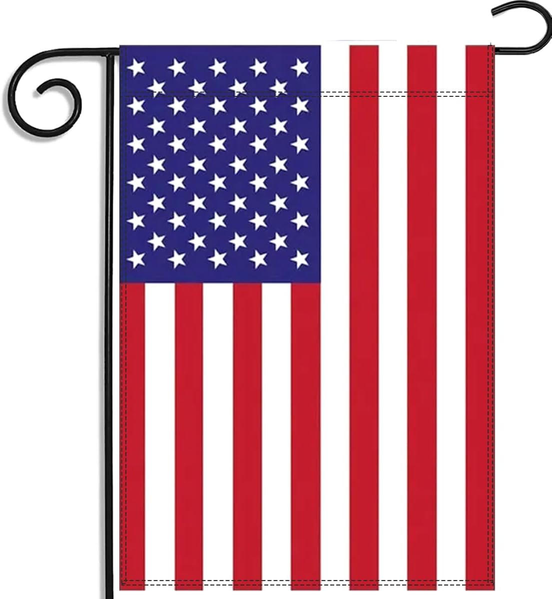 ERT American US Flag Garden Flag 12.5 x 18 Inch Outdoor Indoor Decor for Homes and Gardens Made by Oxford