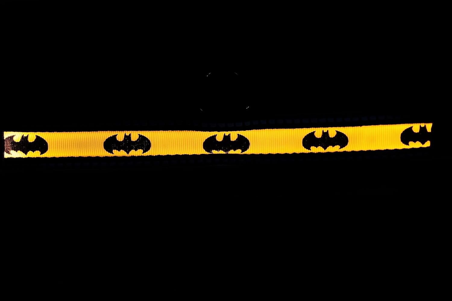 DC Comics Pet Collar, Light Up Dog Collar, Batman, Small 13 to 17.5 Inch Length