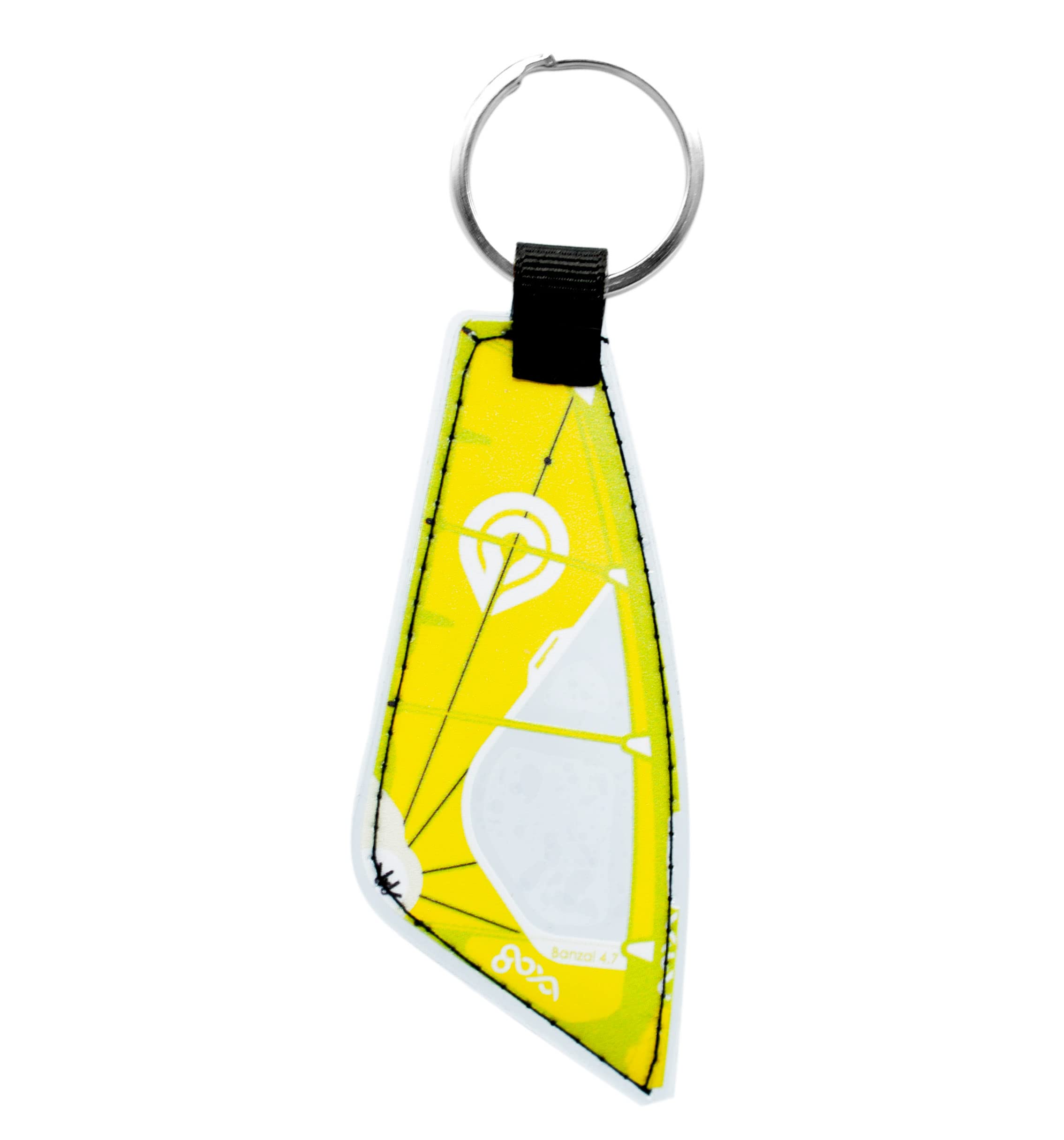 Portachiavi a vela da windsurf, accessorio elegante e pratico per sport acquatici