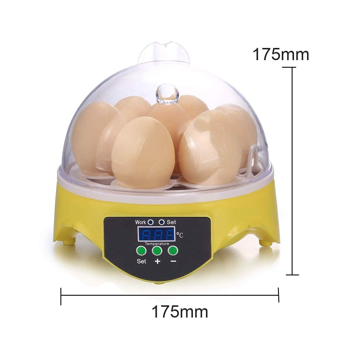 Mini Incubadora De Huevos, con Control Automático De Temperatura, Digital, para Aves De Corral, Patos, Pollos Y Palomas.