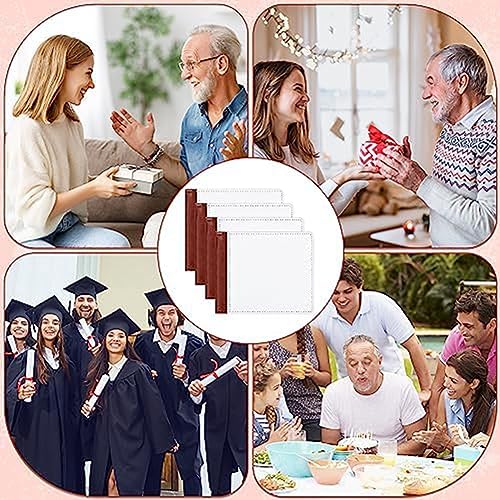 8PCS Sublimation Wallet Blank Heat Transfer Sublimation Bank Card Holder for Christmas Father's Day Office3