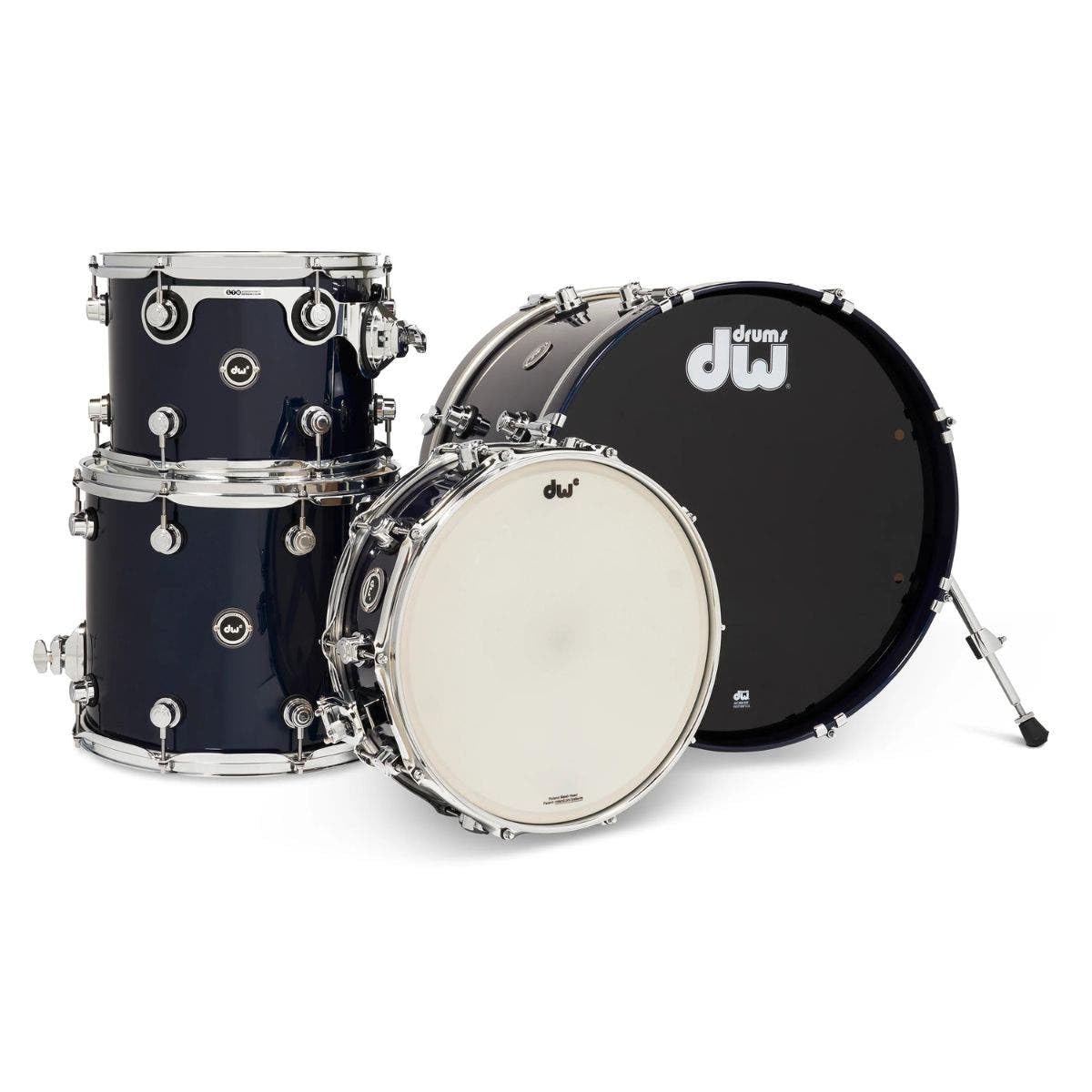 Amazon.com: DW DWe 4-piece Shell Pack - Midnight Blue Metallic