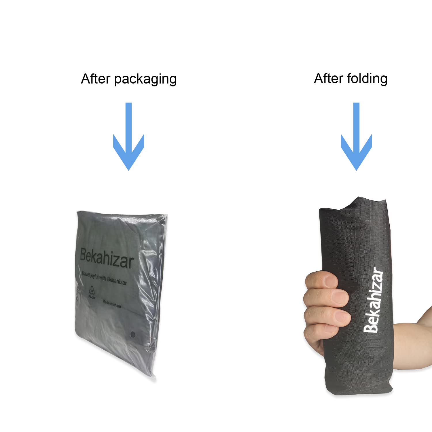 Bekahizar 20L Zaino Leggero ultra Zainetto Impermeabile per uomini, donne, bambini, Hiking, sport, viaggio, arrampicata